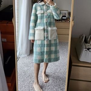 Saks potts shearing jacket coat